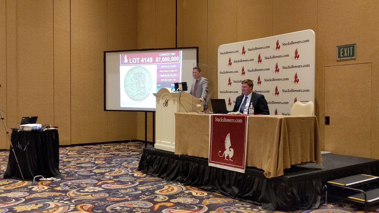 Stack's Bowers sells the famous 1822 Half Eagle for $8.4 million!