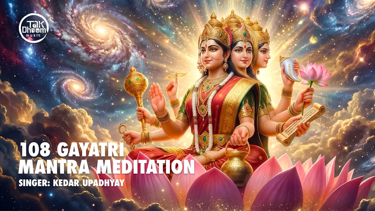 Gayatri Mantra Meditation 108 times | गायत्री मंत्र ध्यान﻿ 108 बार | Kedar Upadhyay Tak Dhoom Music