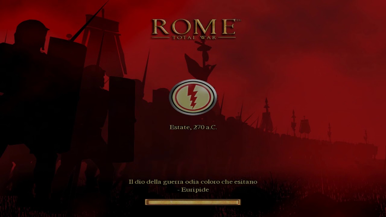 #1 Rome Total War CAMPAGNA IMPERIALE- GRECI (DIFFICOLTA' MASSIMA)