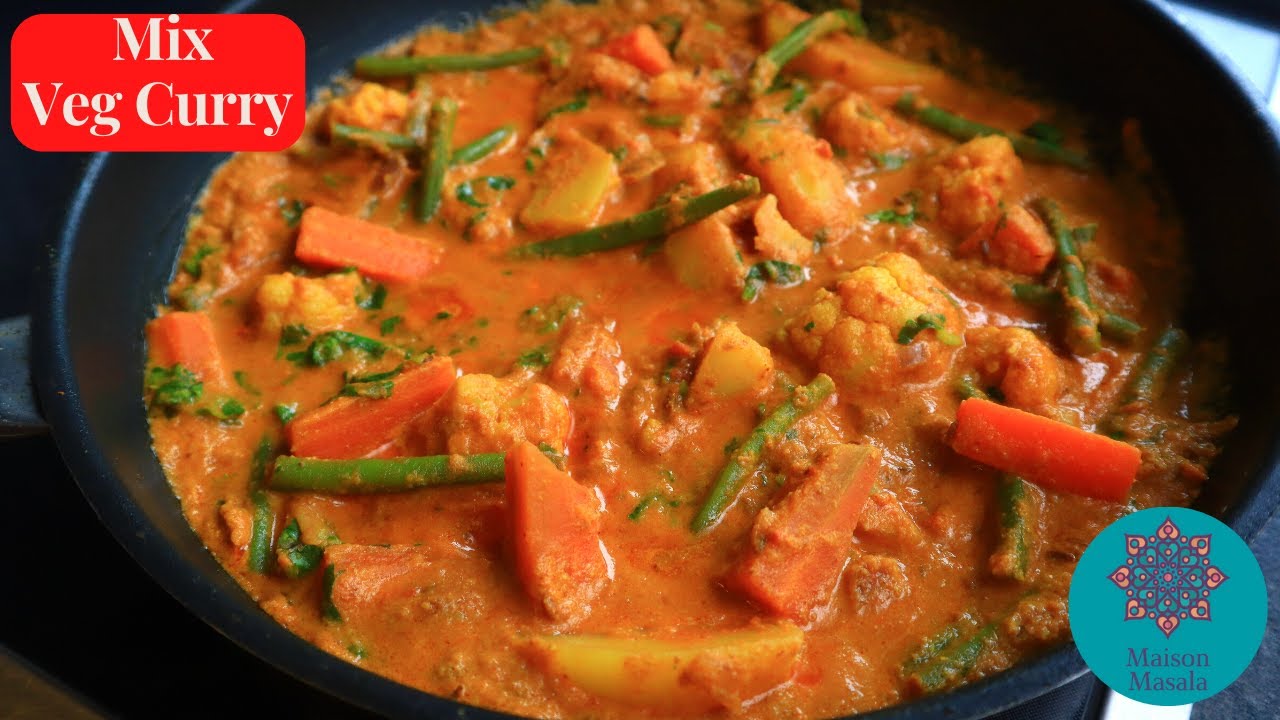Recette de Curry Indien Végétarien inratable délicieux facile à réaliser  ❤💯