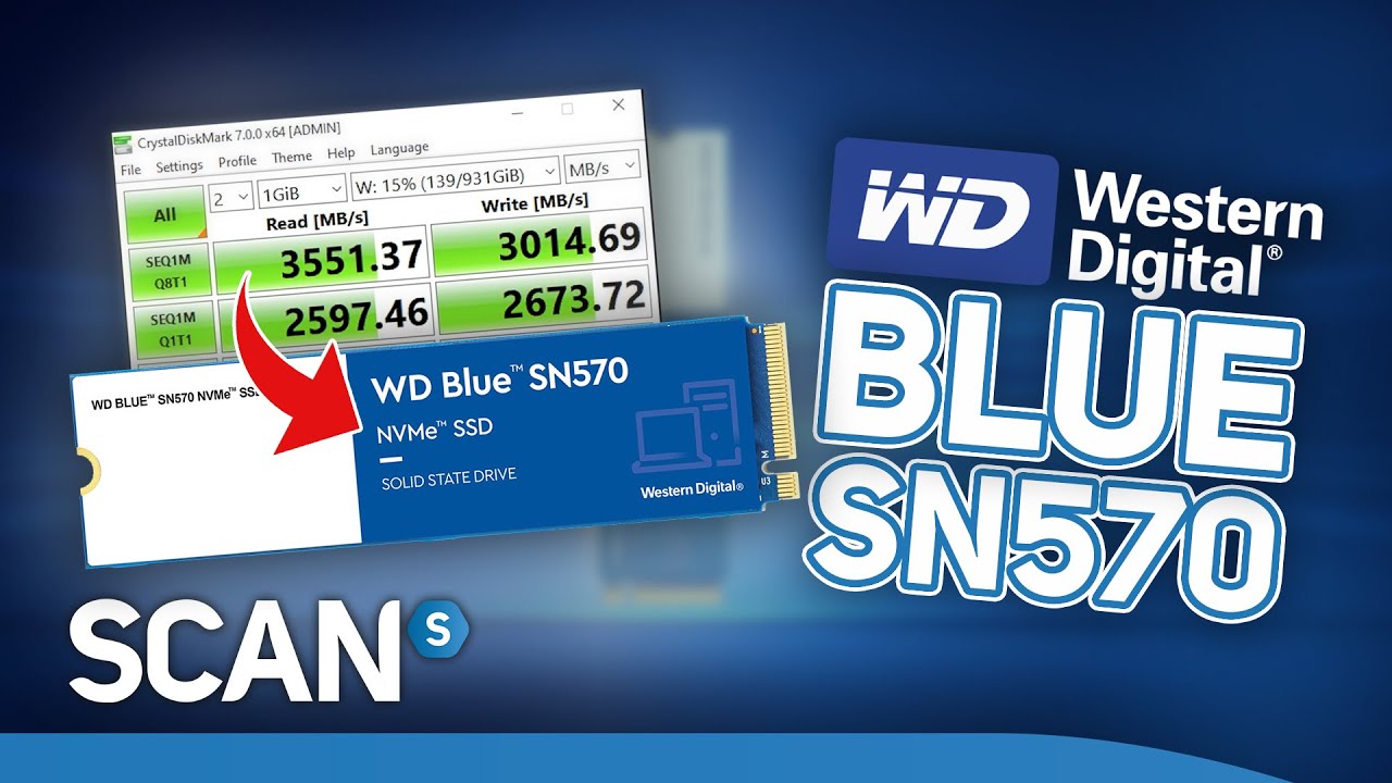 WD Blue SN570 out now -  Best option for budget conscious gamers and creators for 2021