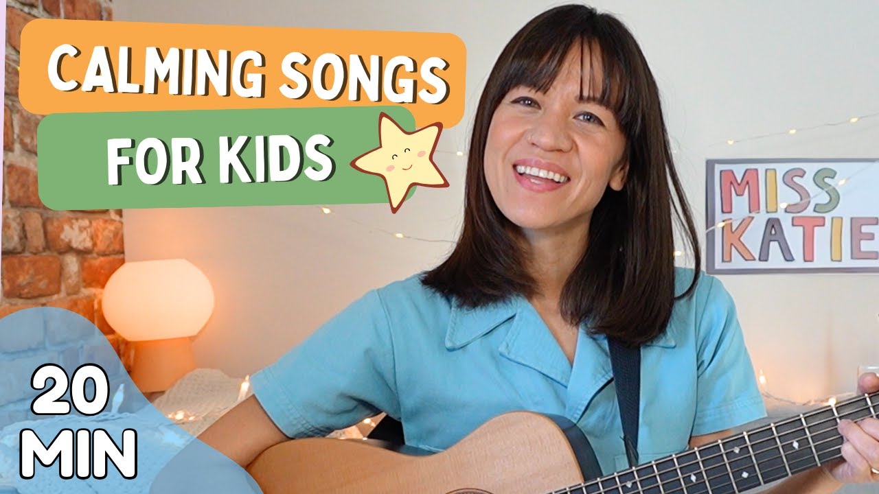 20 Minute Calming Songs For Kids ✨ Relaxing Bedtime Songs For Children (Acoustic Guitar)