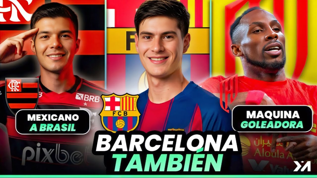 Barcelona analiza fichaje de Hormiga González; Joven mexicano al Flamengo; Hat-Trick de Quiñones
