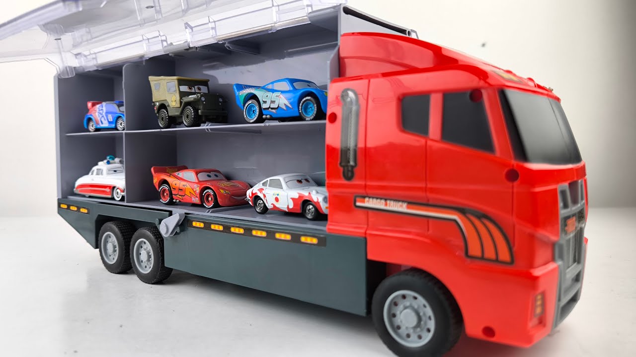 🚒🚜 トミカ ディズニー はたらく車コンボイ出動！消防車＆ブルドーザー｜Tomica Disney 2026