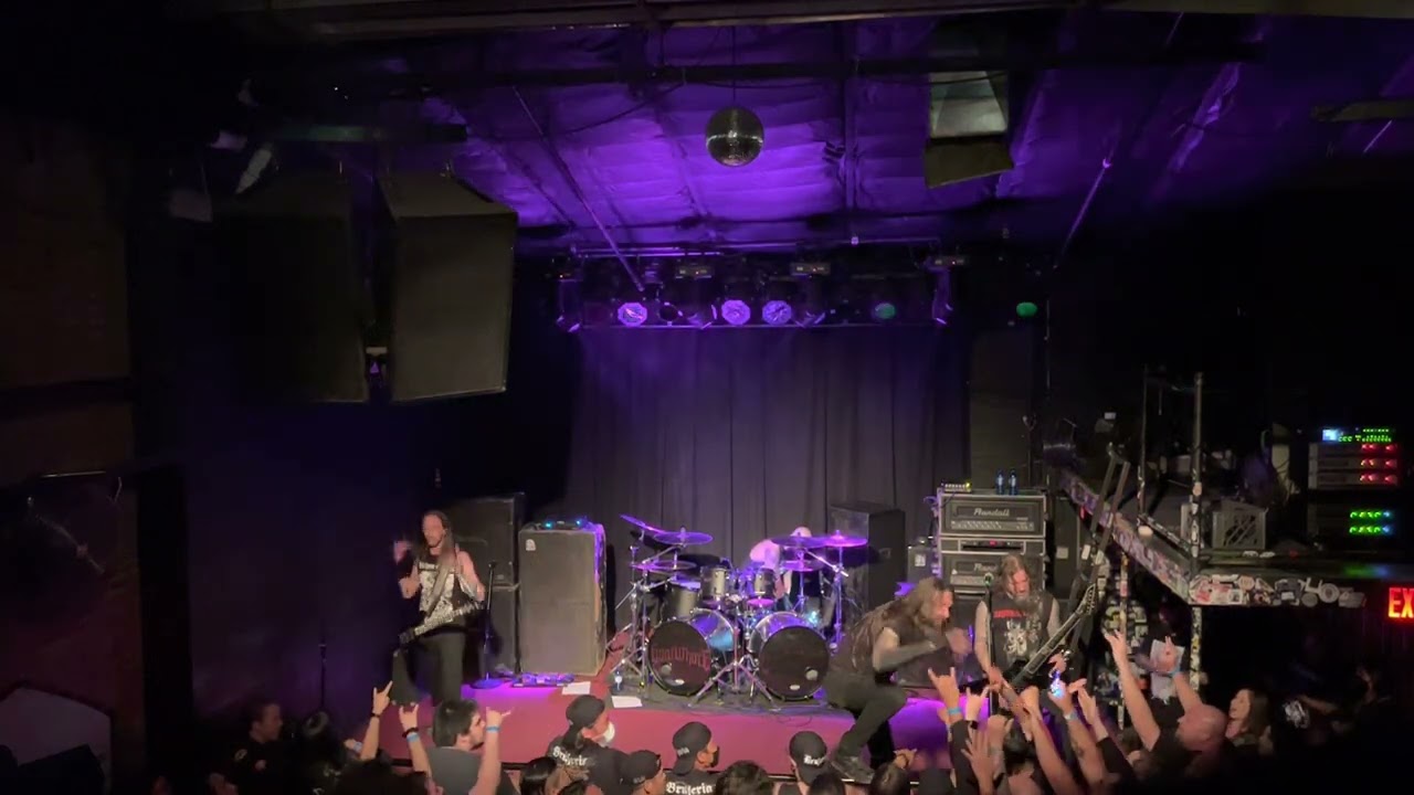 Goatwhore Live Albuquerque NM Launchpad 4/27/22