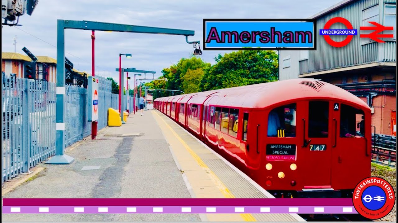 Trains at Amersham Station! ft. 1938TS! - LU/CHML (07/09/2024) #endoftheline