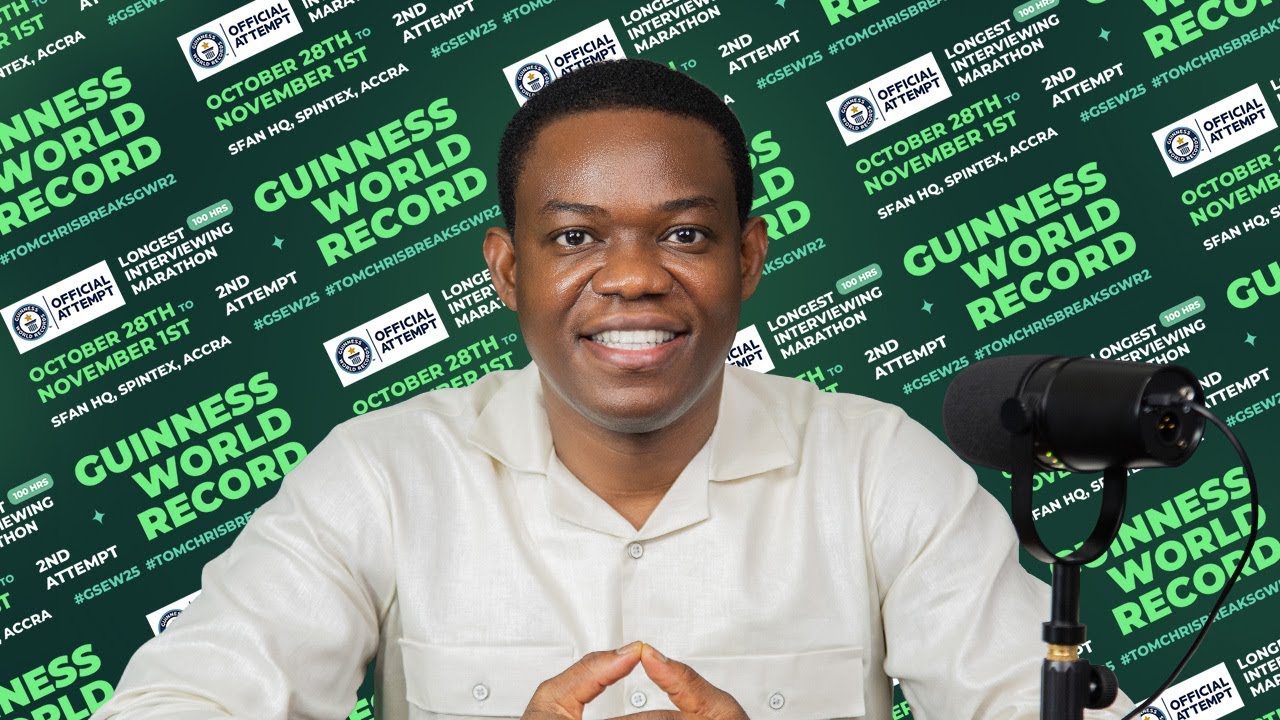 GSEW25 Live: SFAN Founder Tom-Chris Emewulu Returns to Break His 100-Hour Guinness World Record