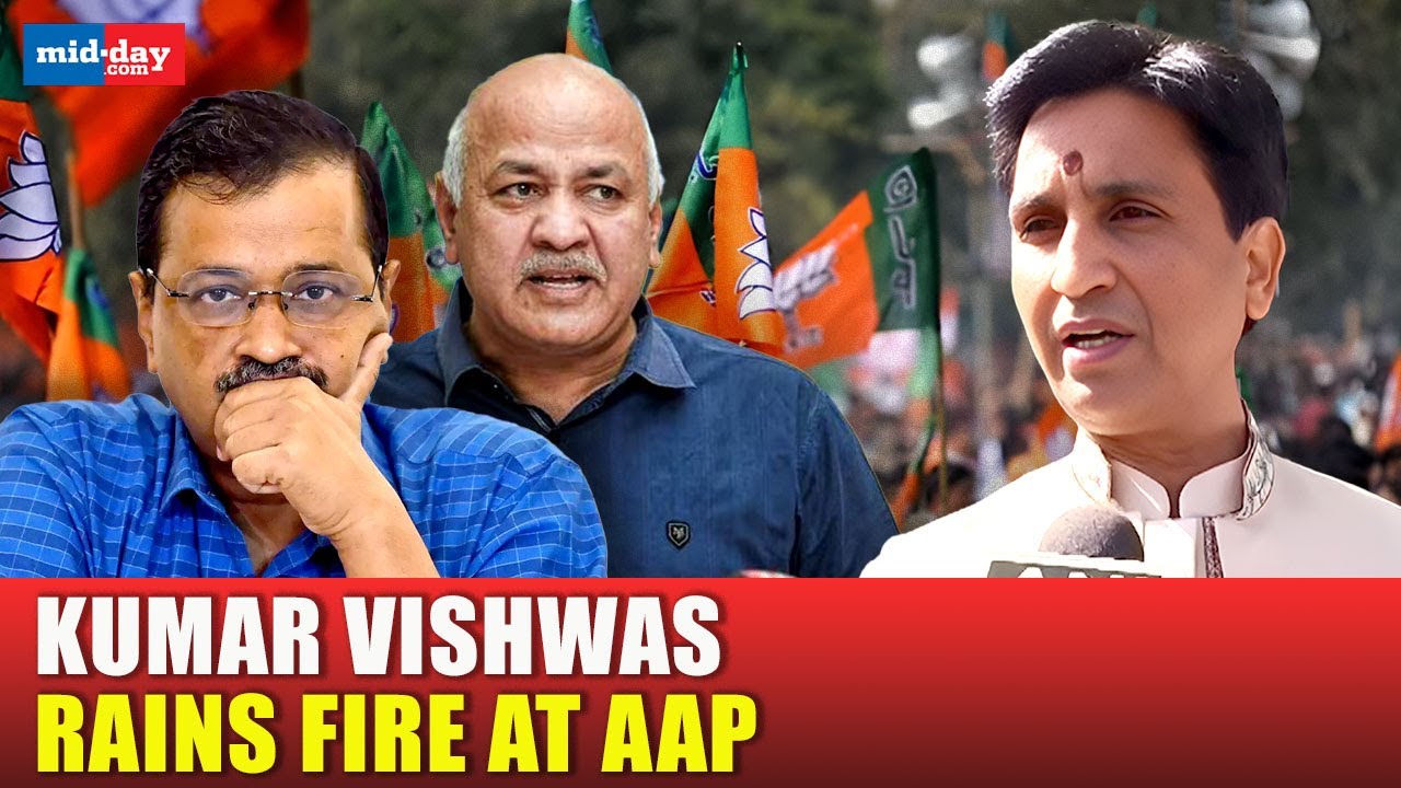 Delhi Election Results: Former AAP leader Kumar Vishwas blasts Arvind Kejriwal and Manish Sisodia