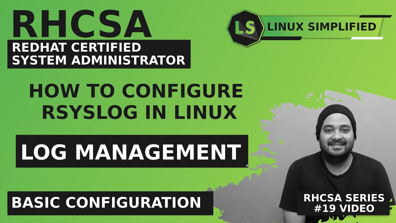 RHCSA | LOG MANAGEMENT - How to configure rsyslog in redhat linux | Tamil