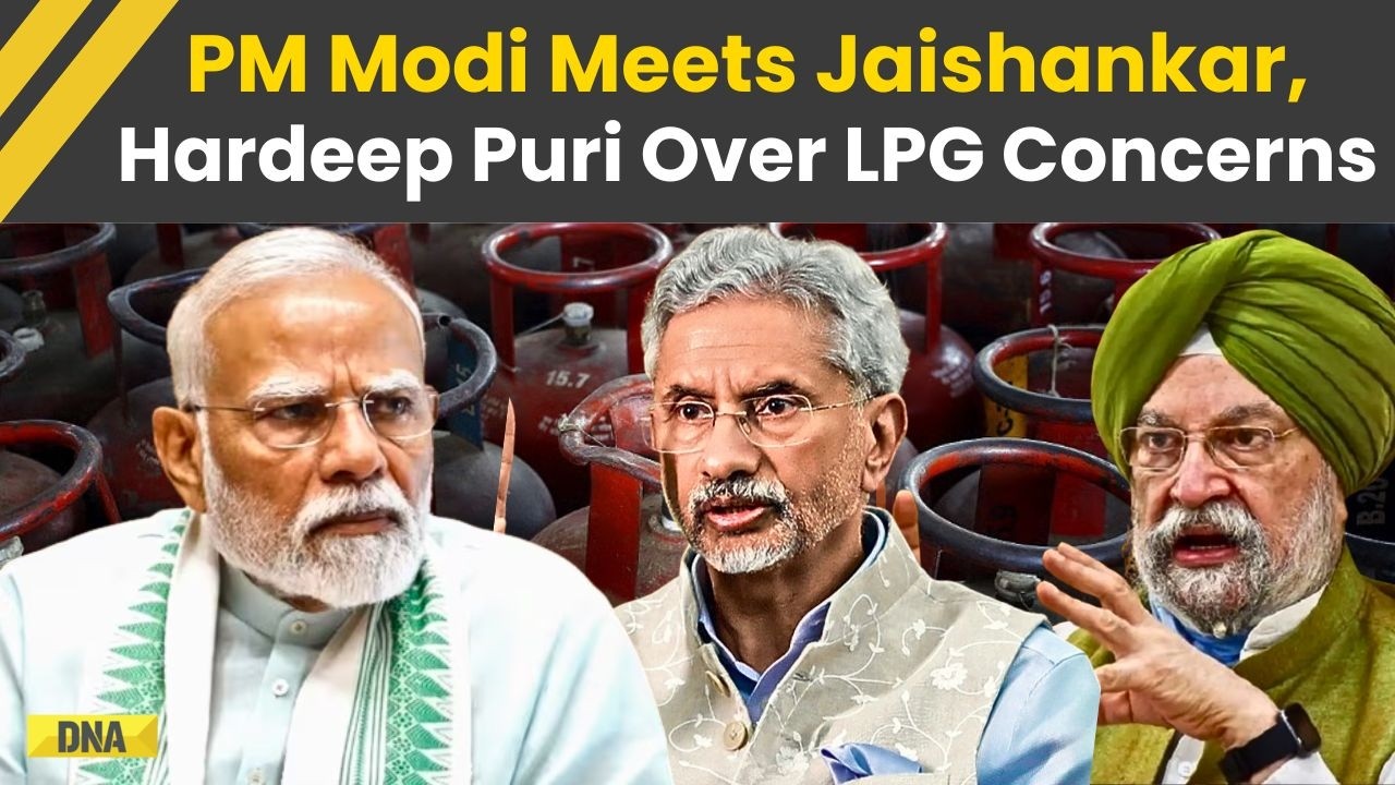 LPG Cylinder New Booking Rules: PM Modi Meets Hardeep Puri, Jaishankar Over LPG Concerns Amid War