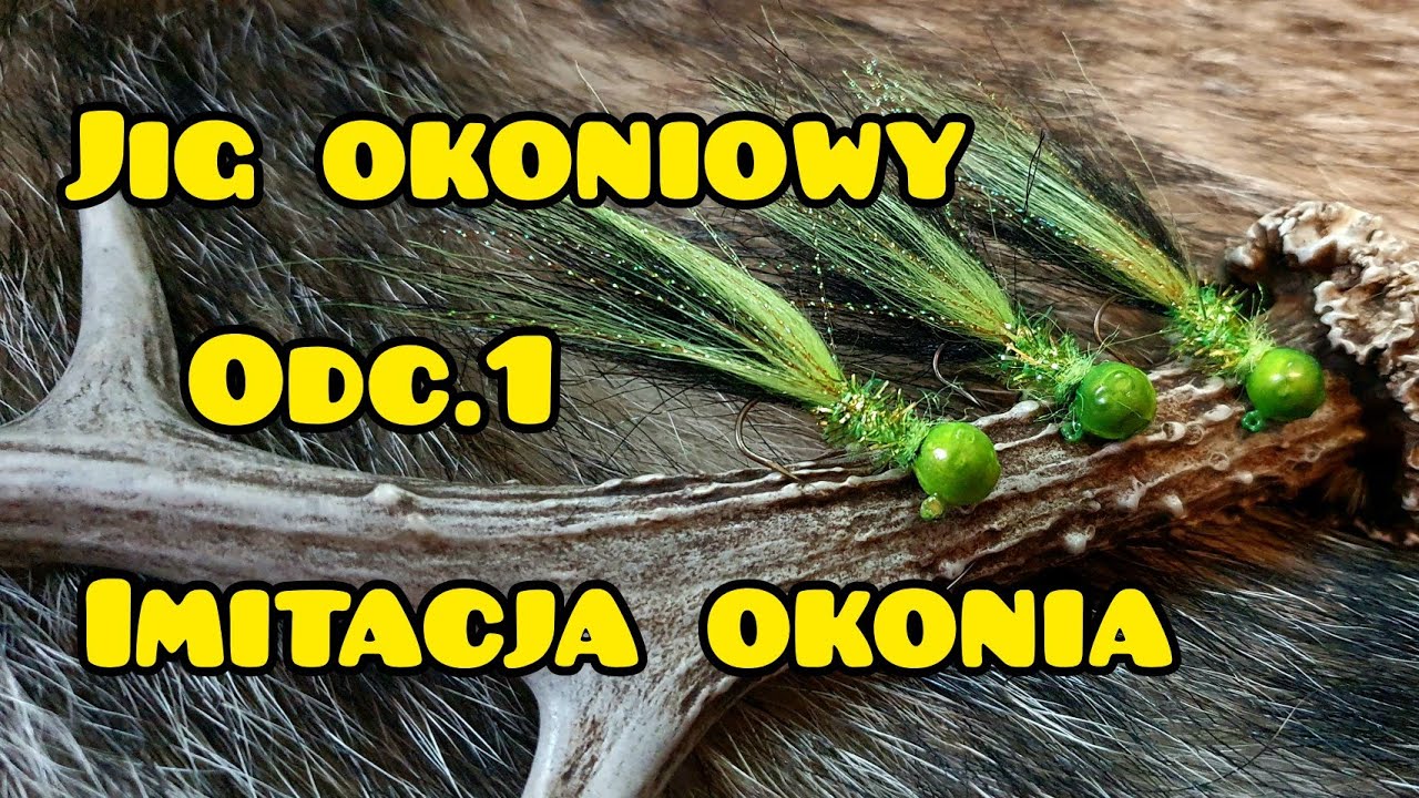 Jig okoniowy, jig na okonia, perch jig. Imitacja okonia. Odc.1