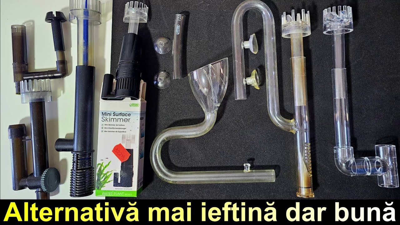 Skimmere adaptate la aparatura existentă filtre externe sau cascadă