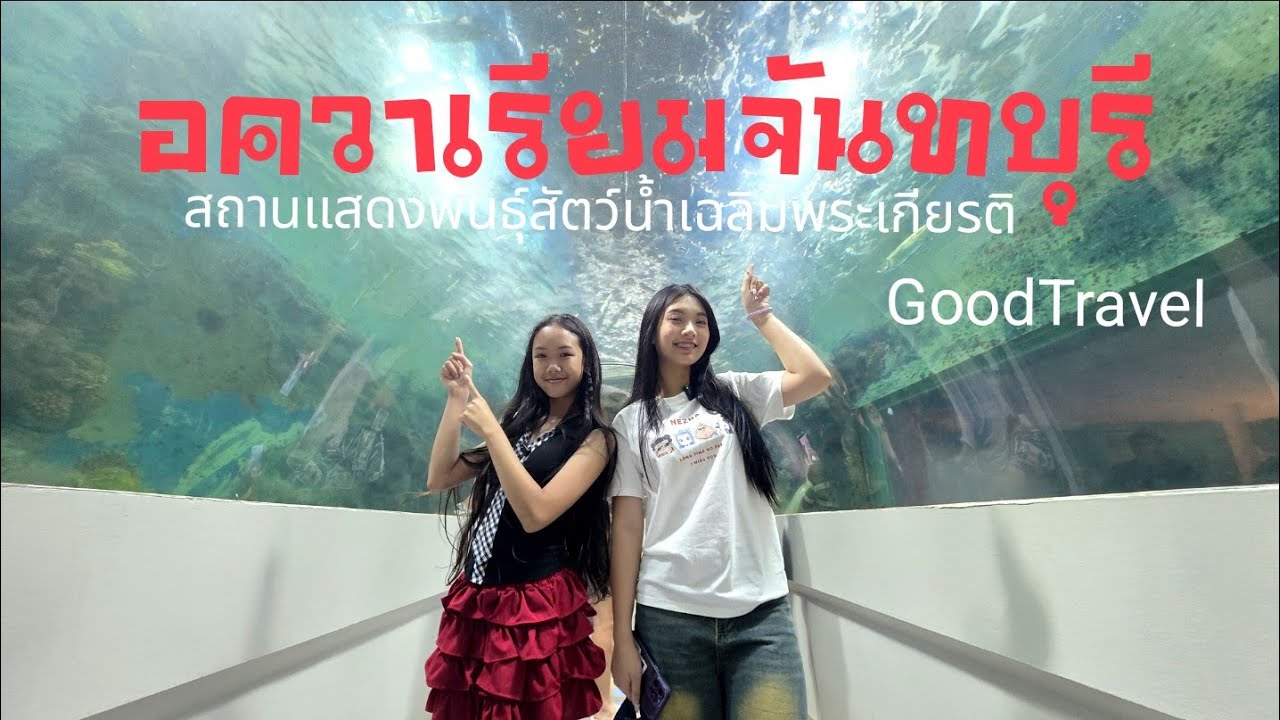 หาดแหลมเสด็จ อควาเรียมจันทบุรี สถานแสดงพันธุ์สัตว์น้ำเฉลิม  #เที่ยวไหนดี #การท่องเที่ยว