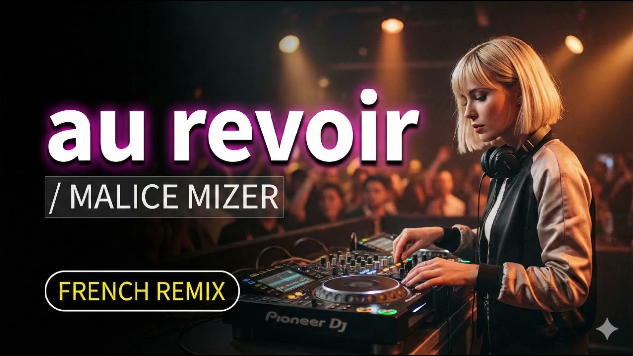 au revoir / MALICE MIZER  (French Ver.) –  DJ remix | EDM HOUSE  | フランス語カバー