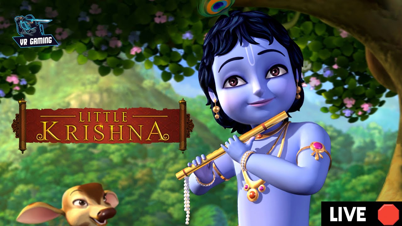 LIVE 🔴 LITTLE KRISHNA GAME PALYA ON LIVE STREAM VR GAMING