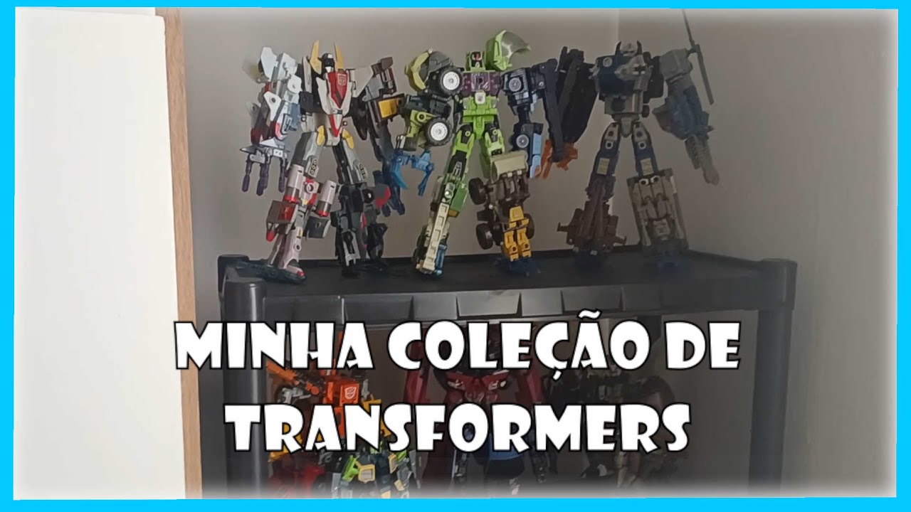 Tour da minha coleção de transformers