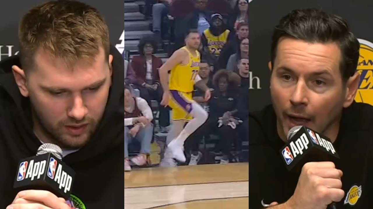 Luka Doncic and JJ Redick sound off on Cavs uneven floor after Luka injury 