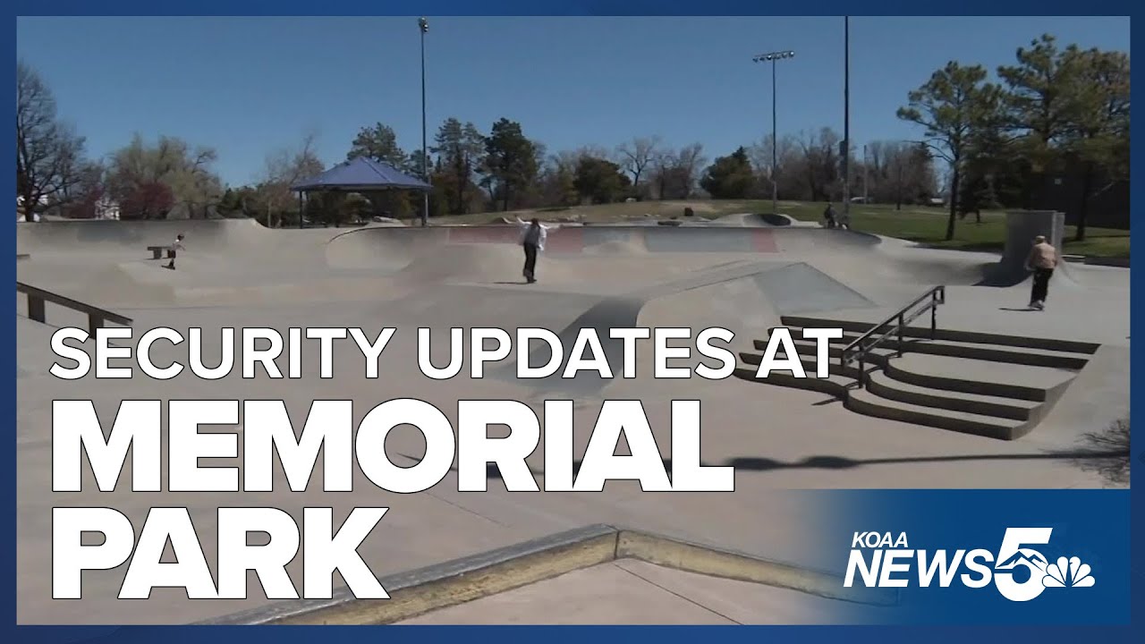 Colorado Springs Police finish up security updates at Memorial Park