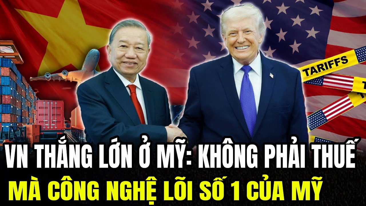 TBT Tô Lâm THẮNG LỚN ở Mỹ: Không Phải Thuế, Mà Mở CỬA CÔNG NGHỆ LÕI Số 1 Của Mỹ | Lịch Sử Quân Sự