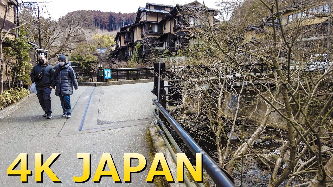 【4K Japan】Kurokawa Onsen in Kumamoto Prefecture | One of Japan’s Most Attractive Hot Spring Towns