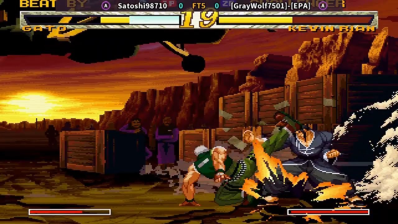 Fightcade 👊 Гару Метка Волков 👊🏾 Satoshi98710 🇲🇽 🆚 [GrayWolf7501]-[EPA] 🇲🇽 FT5 👊