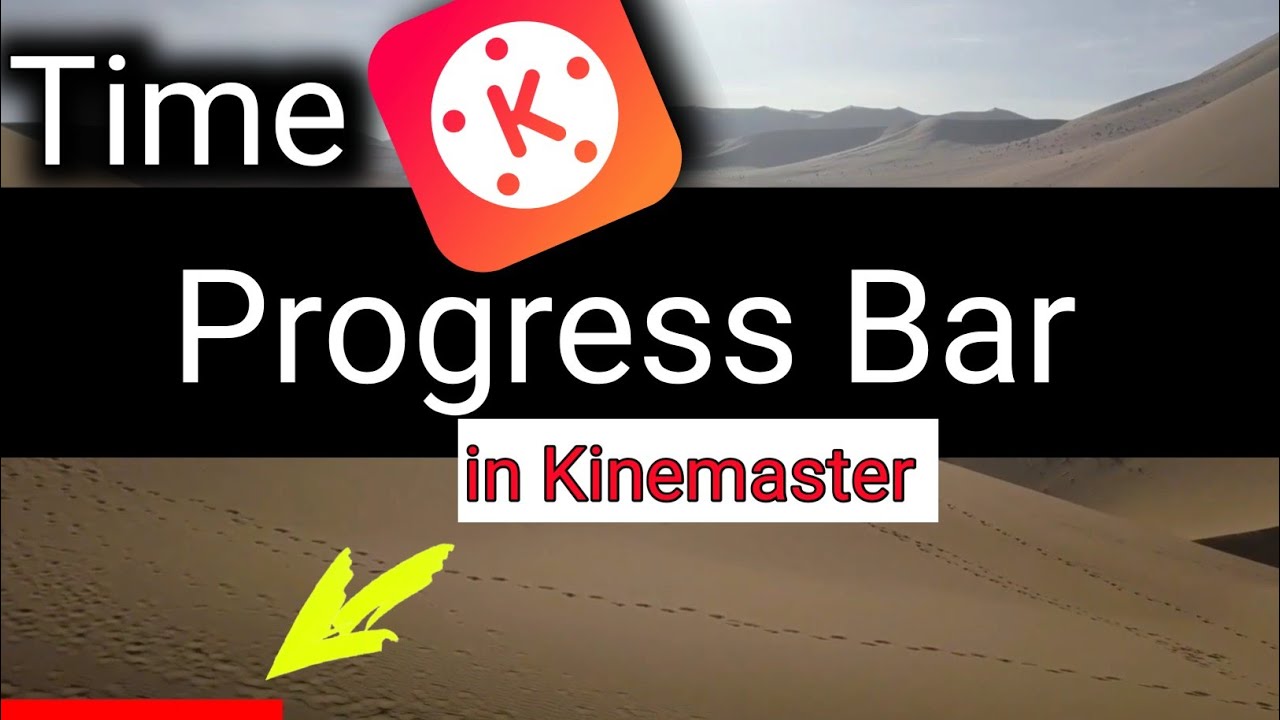Progress Bar Animation in video #kinemaster #kinemasterediting #kinemastertutorial