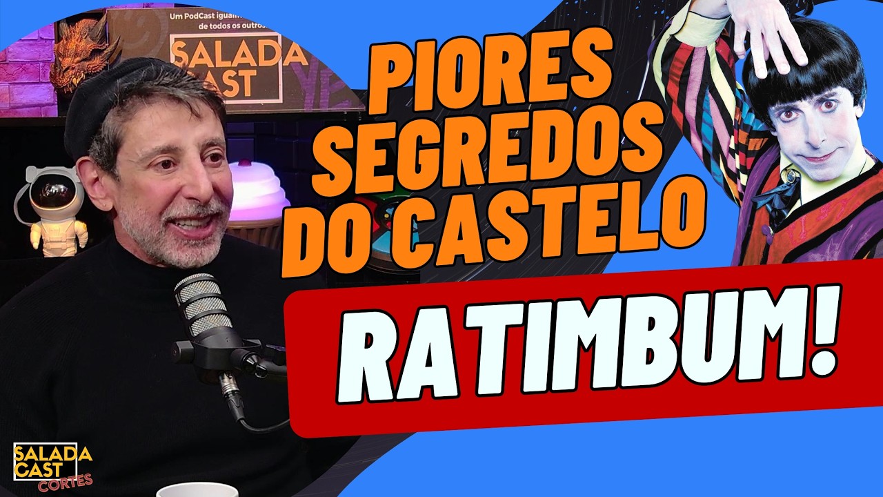 VOU CONTAR OS PIORES SEGREDOS DO CASTELO RATIMBUM! - CASSIO SCAPIN