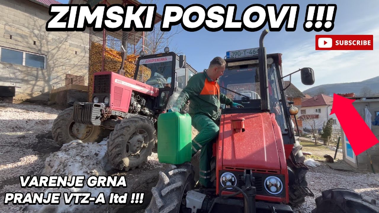 ZIMSKI POSLOVI !!! MAJSTOR RAMO I POPRAVKA MEHANIZACIJE NA SVE STRANE I PRANJE VTZ 2048 2026 GODINA