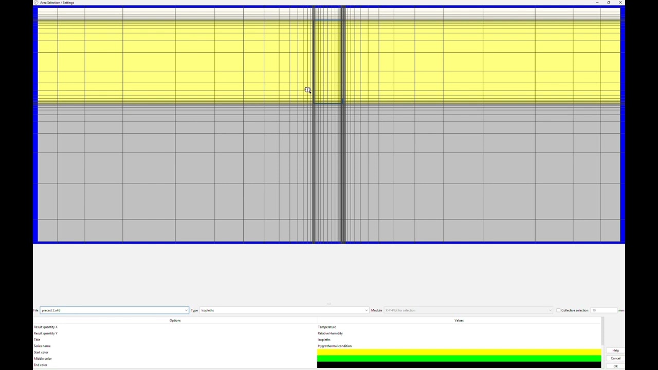 WUFI 2D. Hygrothermal/Condensation Analysis of Precast Concrete using WUFI 2D.