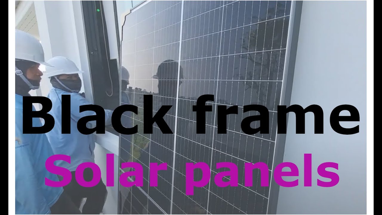 Risen solar panels with black frame combine beauty and function | SolarThailand.biz