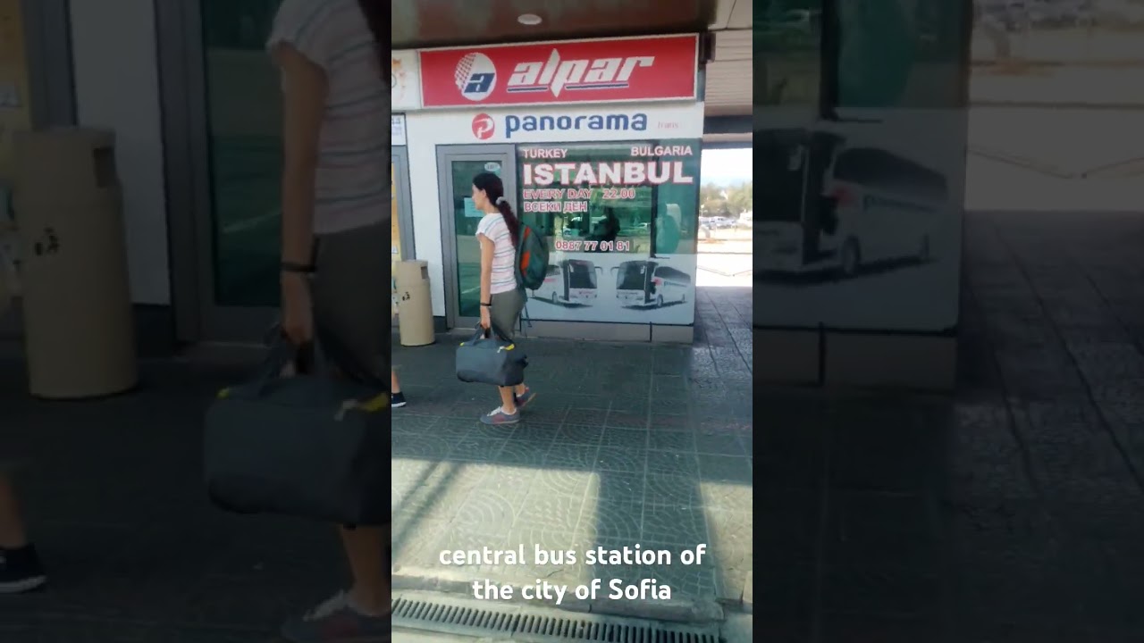 central bus station of the city of Sofia