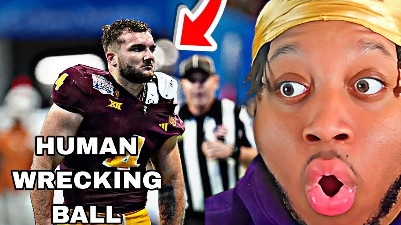 YungDJReacts to Cam Skattebo 2024 Arizona State Highlights