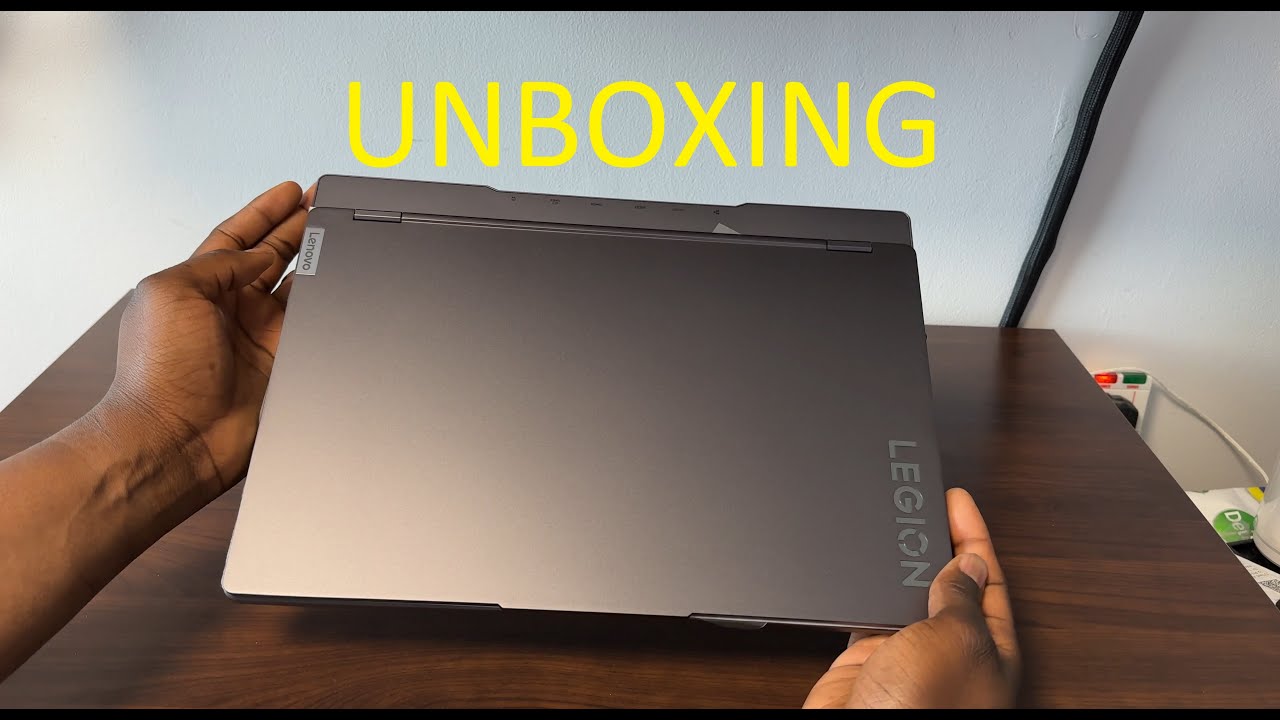 Legion 5 Gaming Laptop RTX 3060 - Unboxing