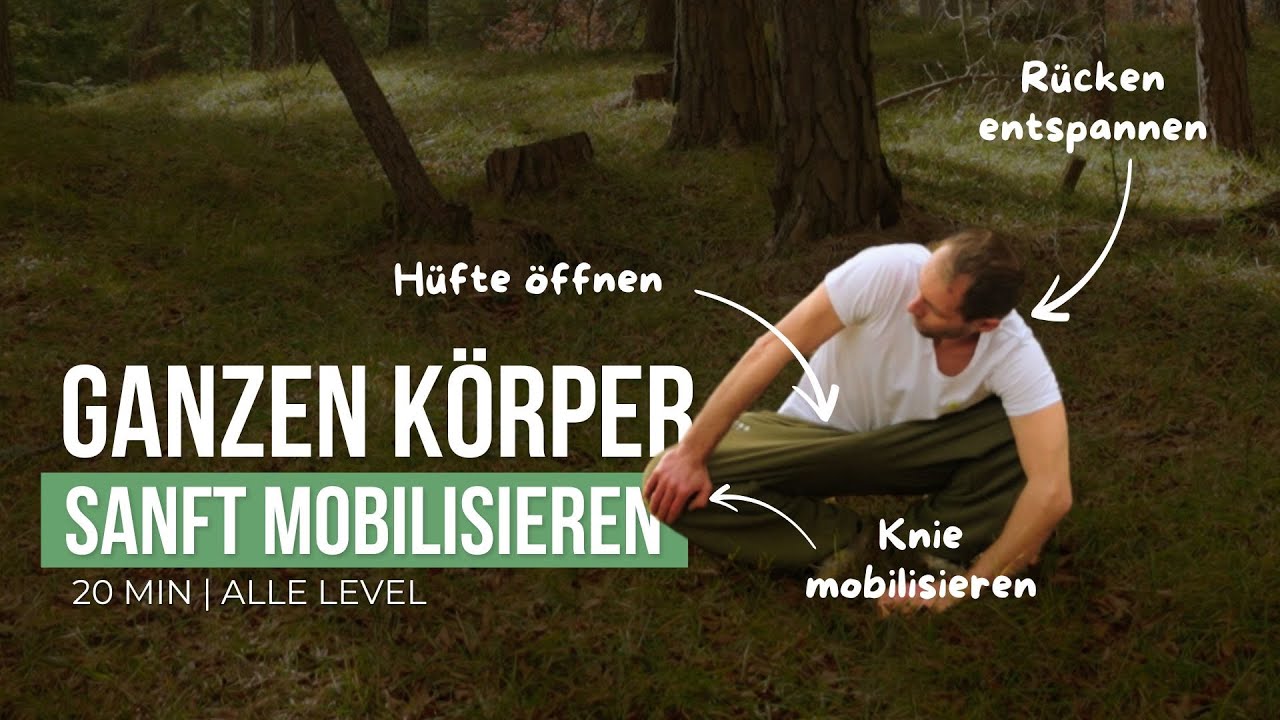 20 Minuten Bewegungs-Session um alle Gelenke sanft zu mobilisieren (zum Mitmachen)