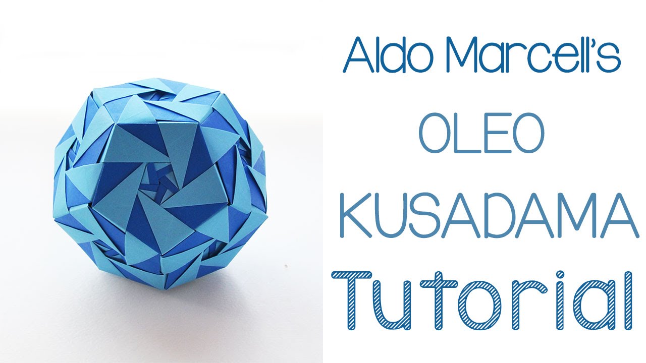 Origami Oleo Kusudama Tutorial