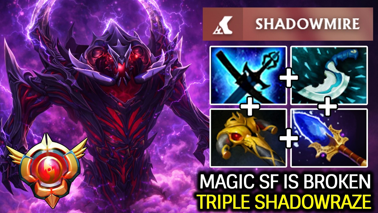 Perfect Shadowraze Plays – Magic Shadow Fiend Is Broken Dota 2