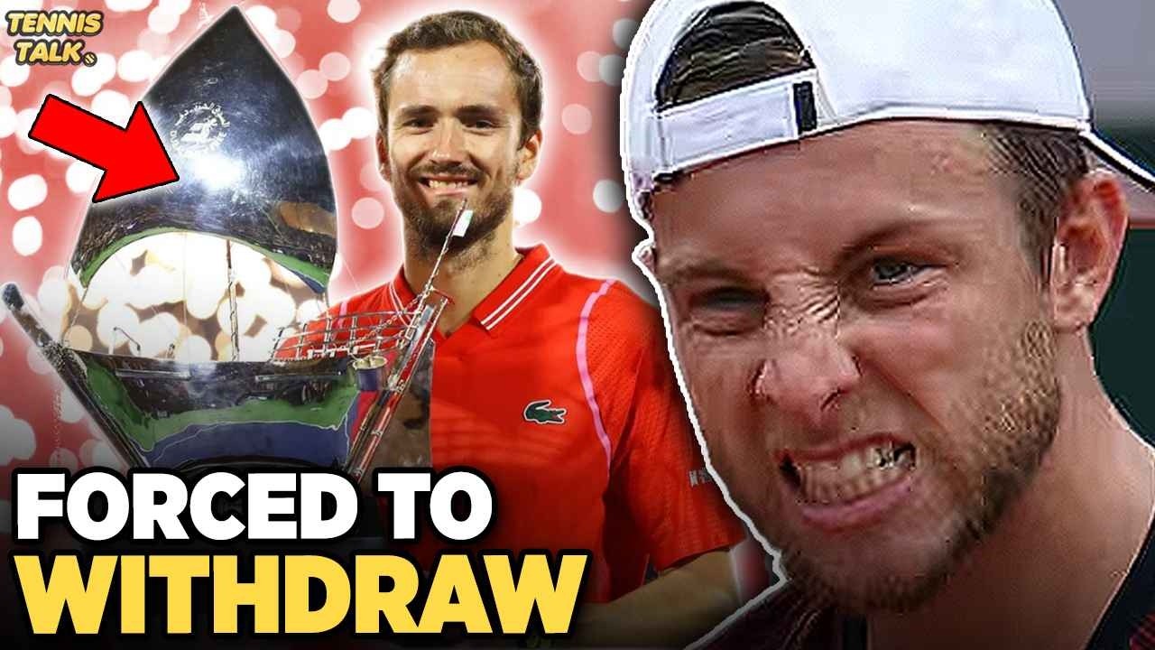 Medvedev Wins Dubai 2026 after Griekspoor Forced to Withdraw | Tennis News