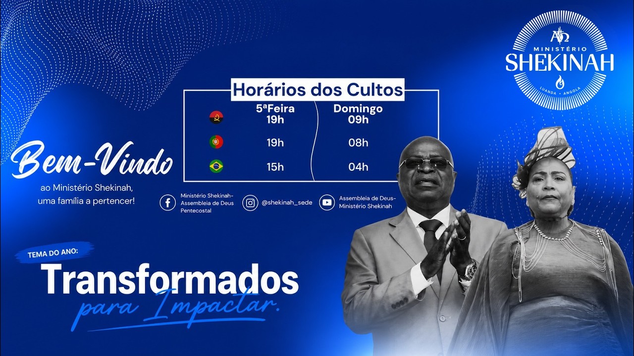 Ministério Shekinah |  Culto Público de Domingo  | 18.01.2026