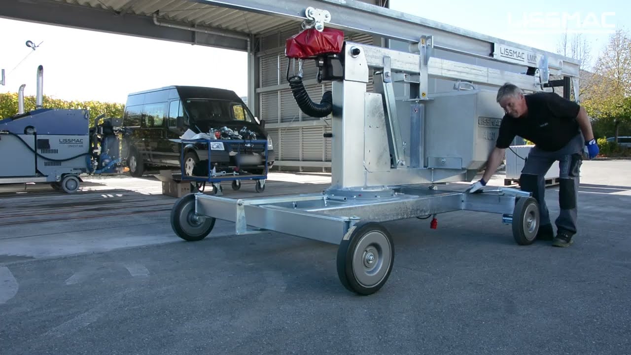 LISSMAC LMK 400 TFE/DK Μίνι Γερανός, 400 kg, 6m, τηλεσκοπικός, αυτοκινούμενος, 400V - 821050