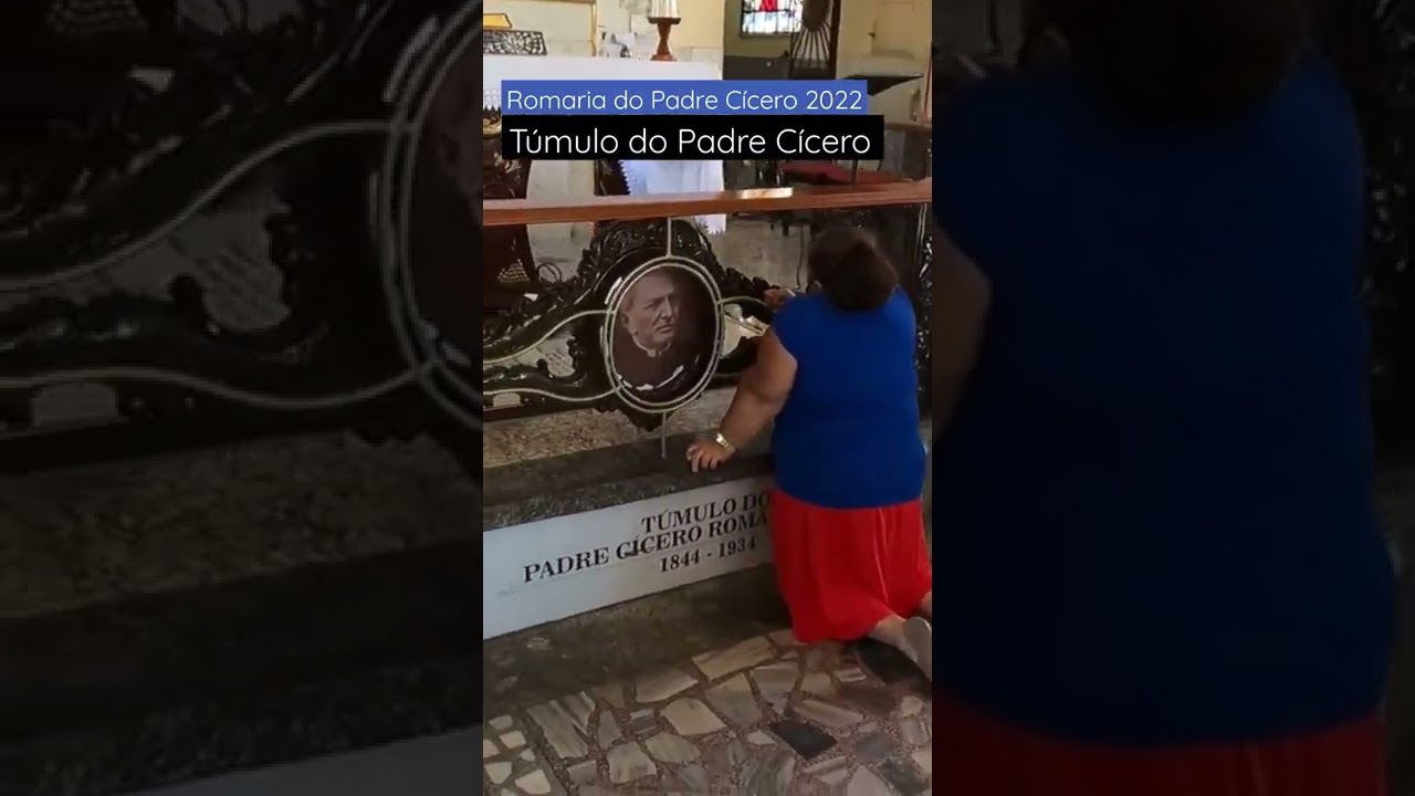 T&uacute;mulo do Padre C&iacute;cero. Romaria do Padre C&iacute;cero 2022. D-G-v in loco #shorts  #padrecicero #romaria