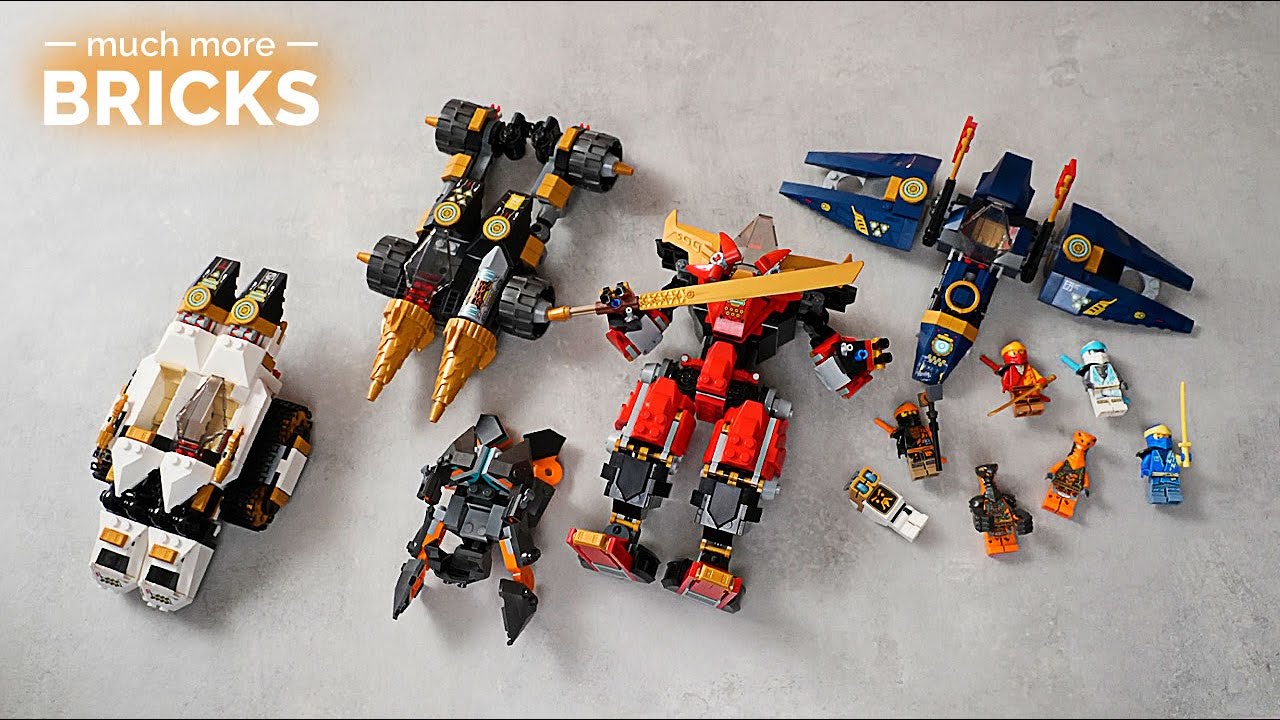 LEGO Ninjago 71765 Ninja Ultra Combo Mech - Speed Build