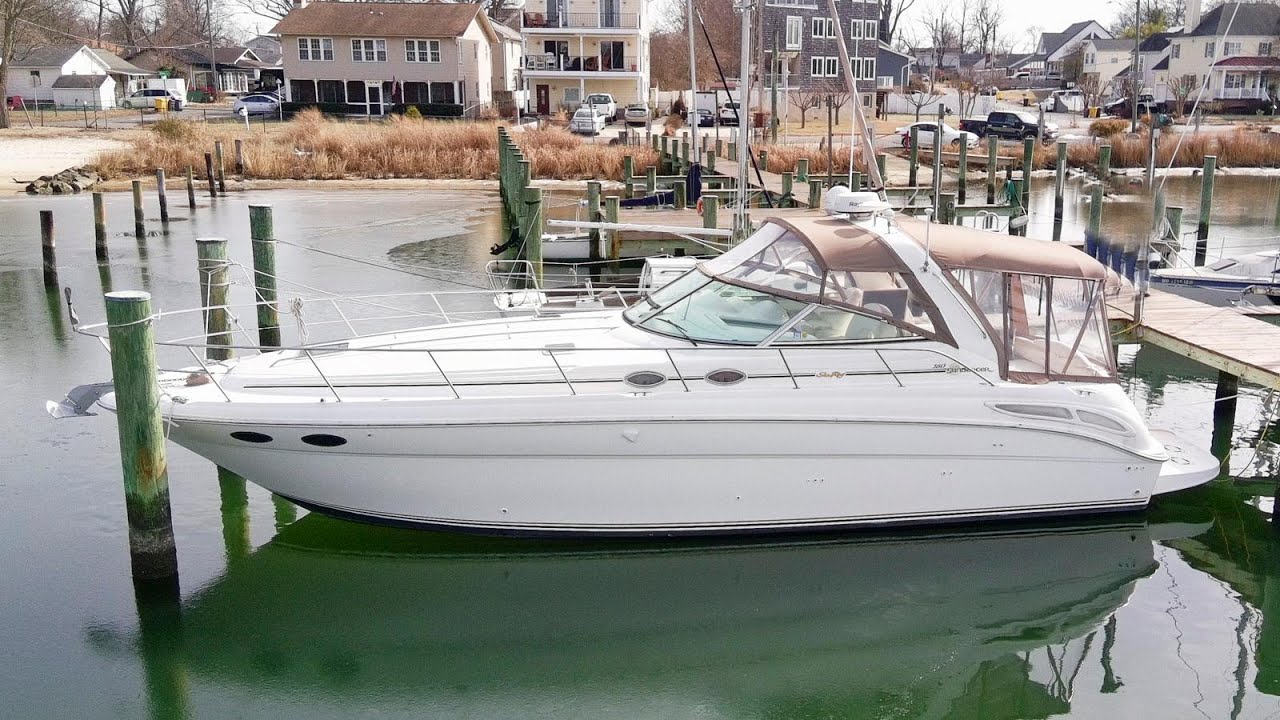 1999 Sea Ray 380 Sundancer — 95 000 долларов — Тодд Виттман (410) 310-6174