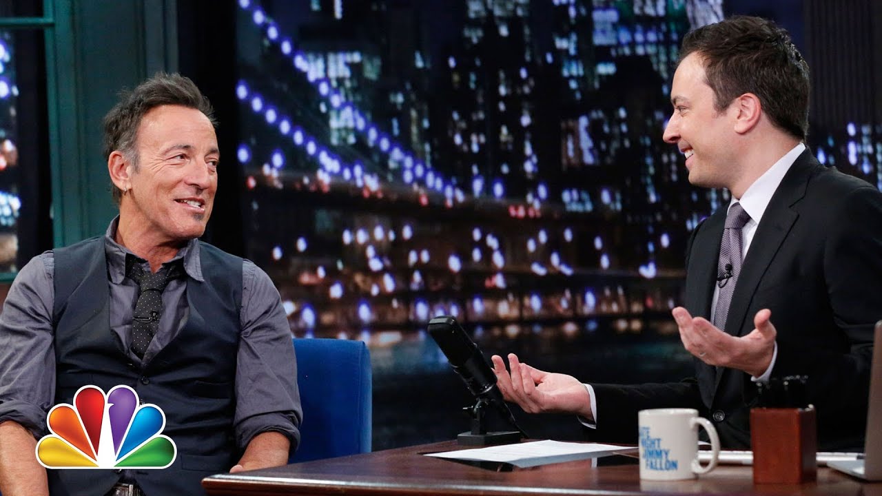 Bruce Springsteen Was Born at the Right Time (Late Night with Jimmy Fallon)