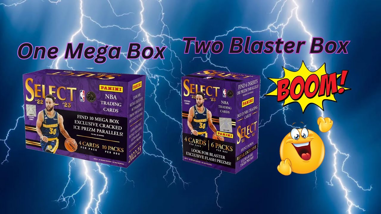 2022-23 Select Basketball Mega box & Blasters