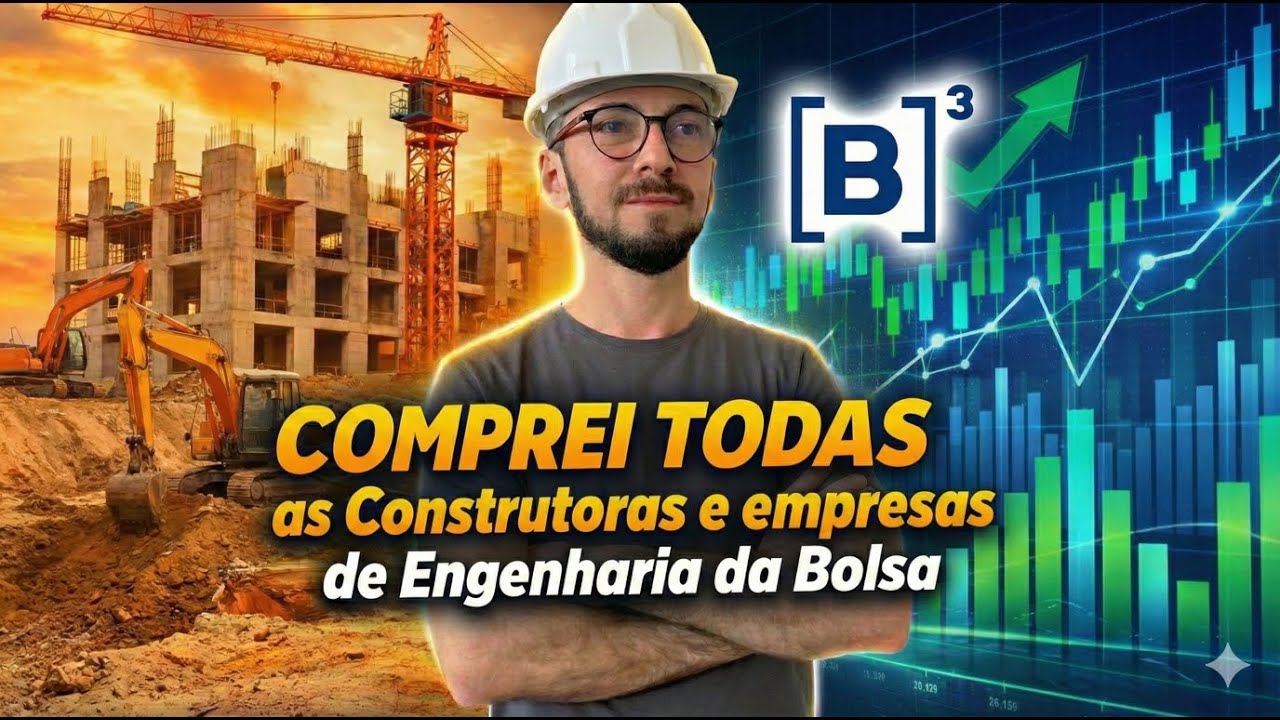 Comprei 1 ação de TODAS as Construtoras da B3 por menos de R$500