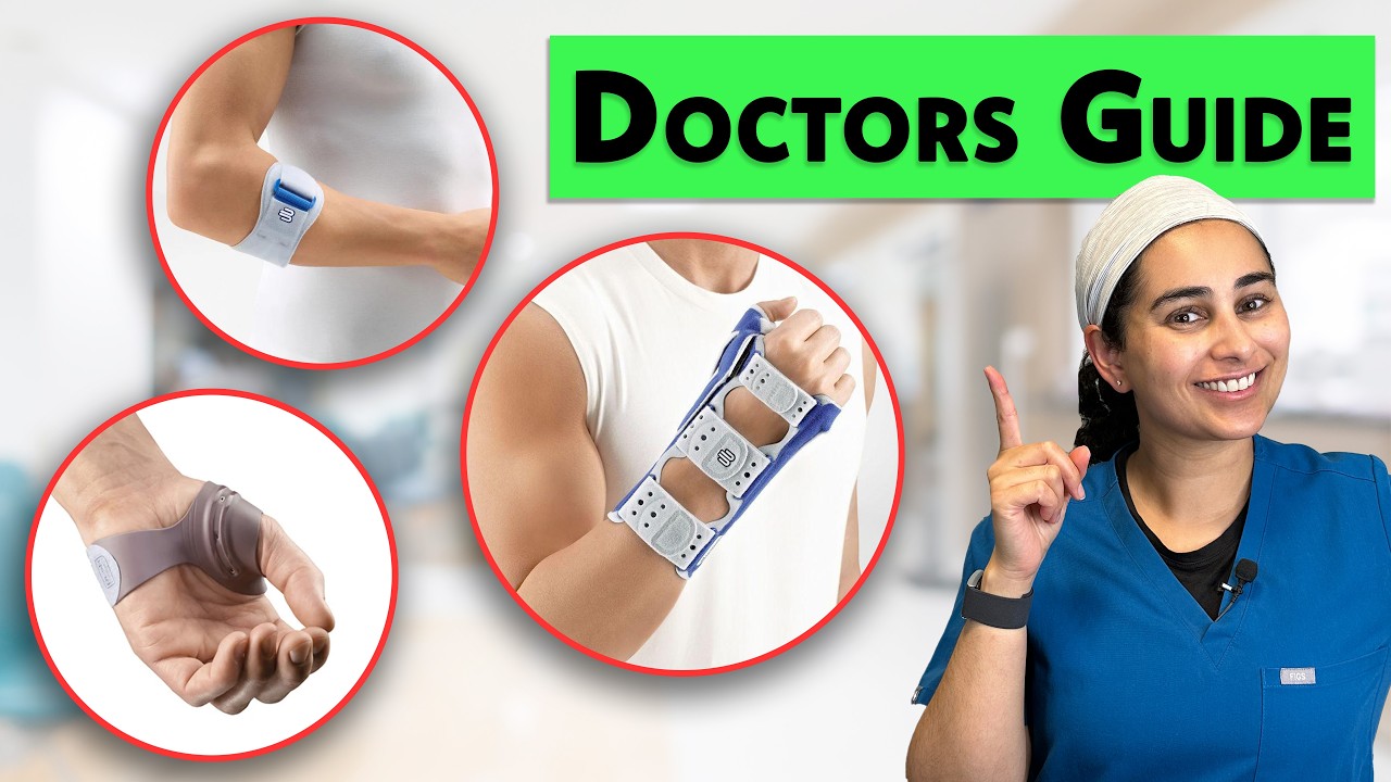 BEST Braces for Wrist, Hand & Elbow Pain | A Sports Doctors Guide