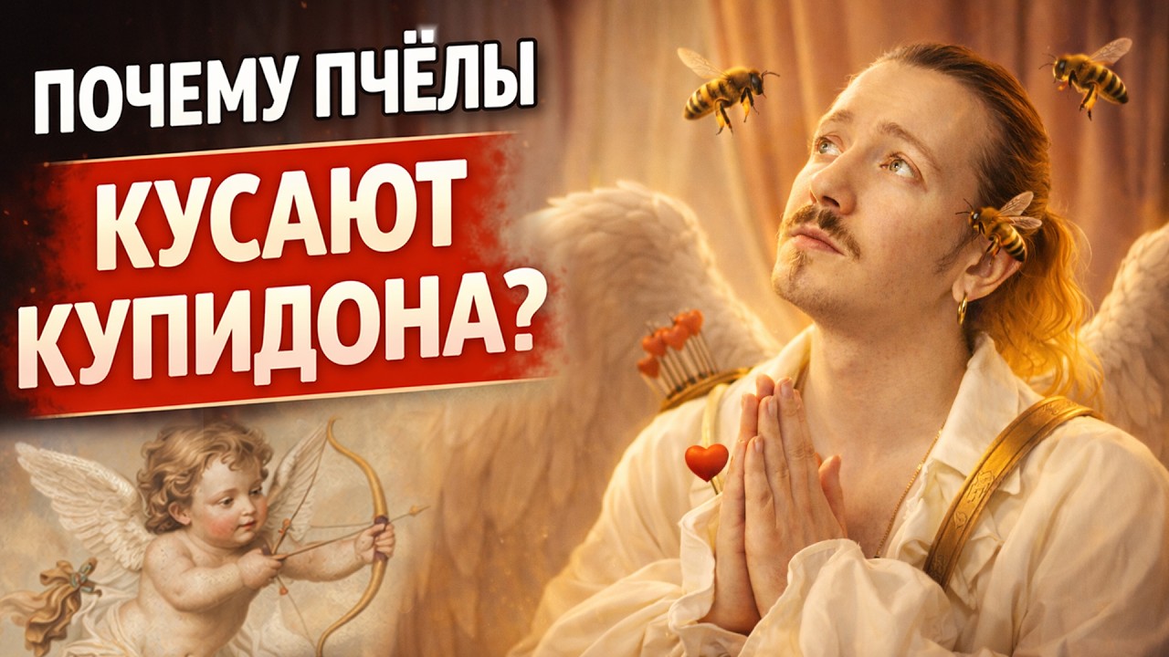 Почему пчёлы кусают Купидона? Символизм картины Лукас Кранах Старший 