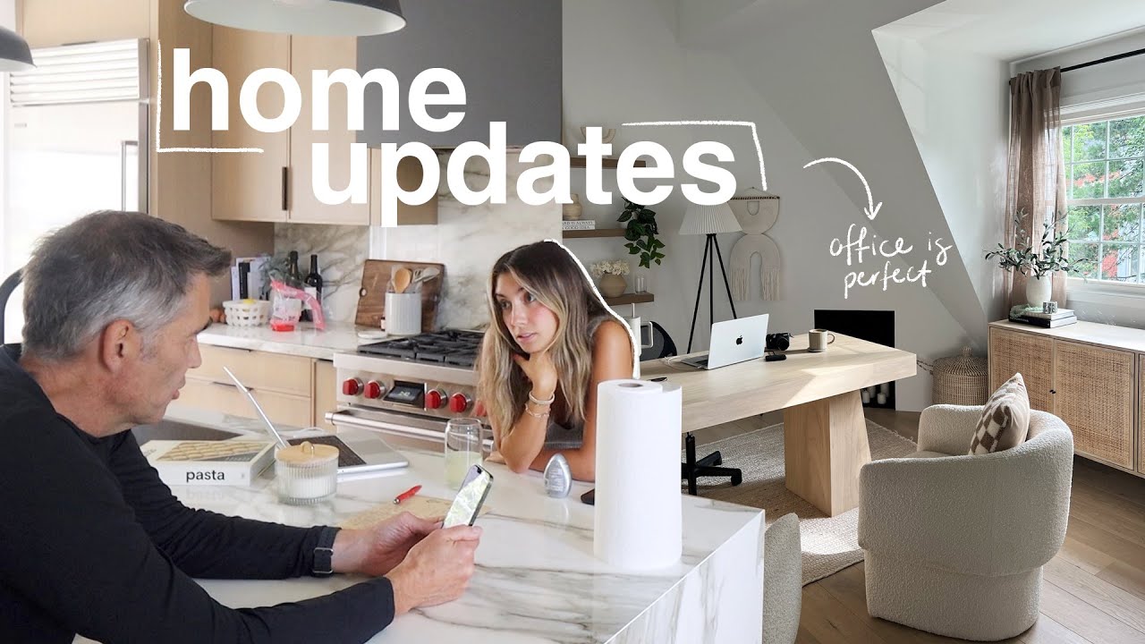 HOME VLOG: rearranging the office & all new house projects heheh
