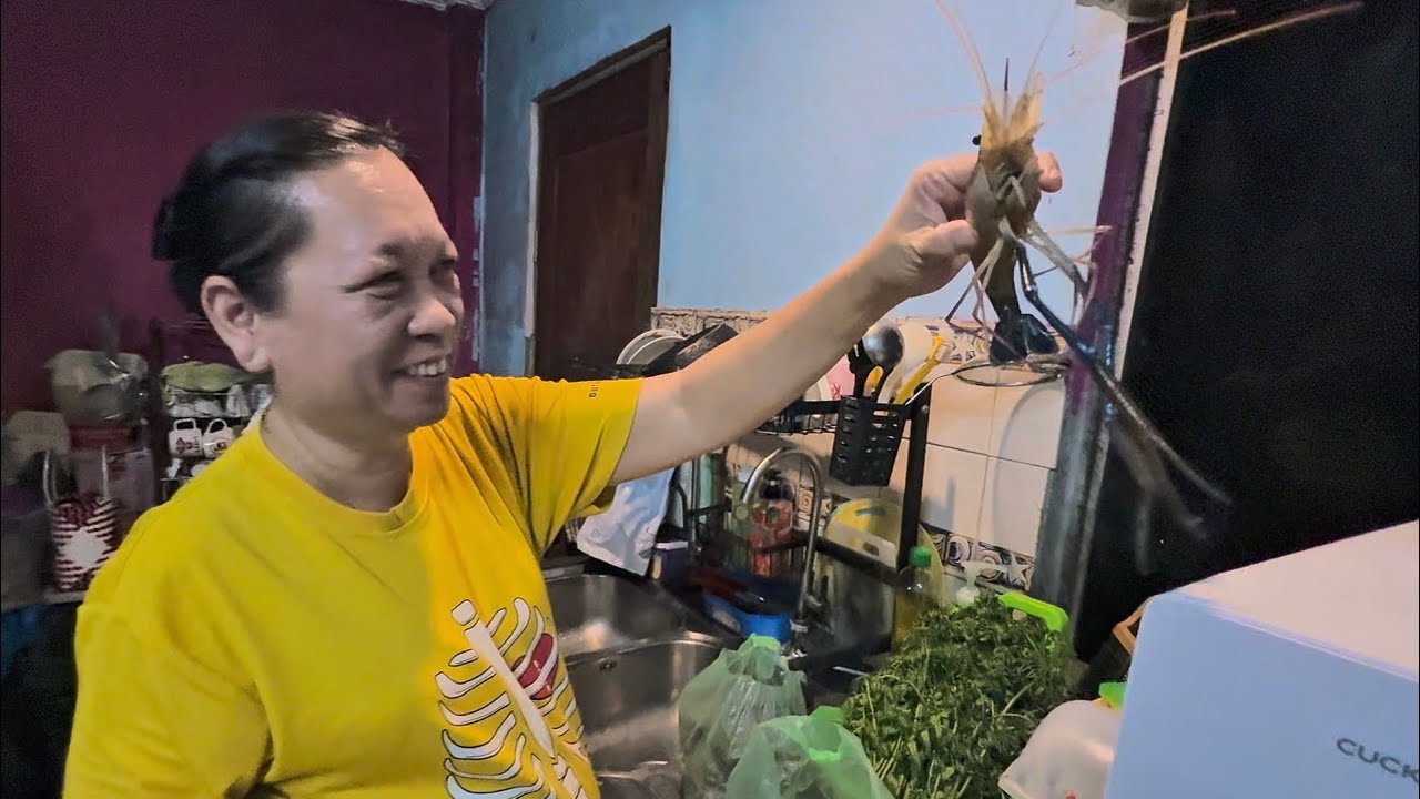 MOMMY DOLIA SANGAT HAPPY PAK ABU BAWA UDANG APEK FRESH | TERUS PANDOK SUP