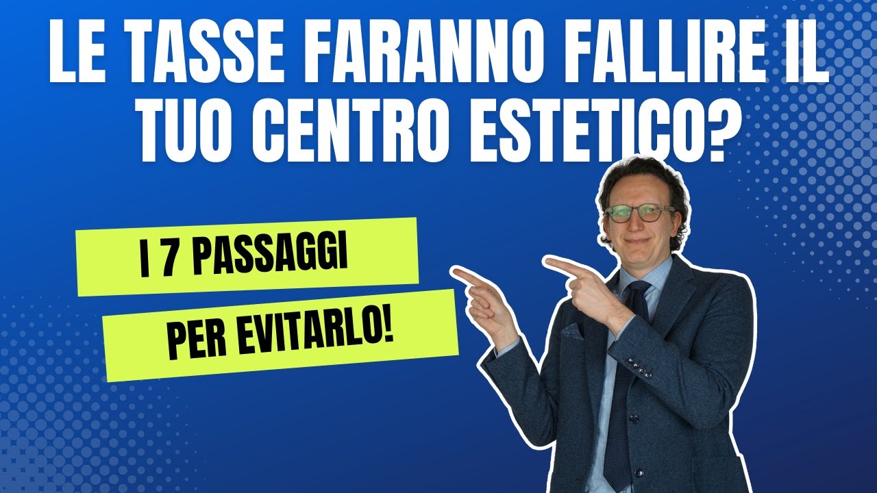 Estetista: le tasse faranno fallire il tuo centro estetico?